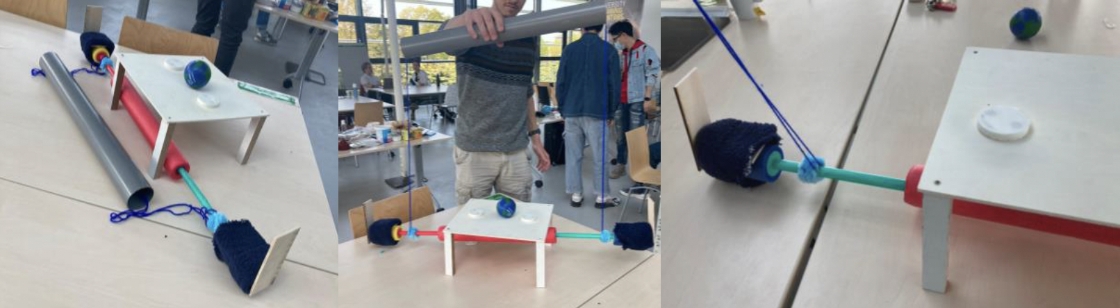 Conversation Swing prototype: connected seats with projection system